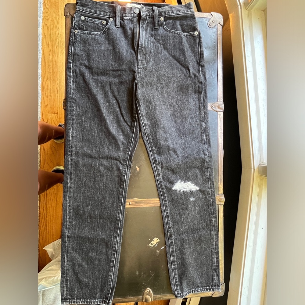 Madewell the perfect vintage Jean black sz 28